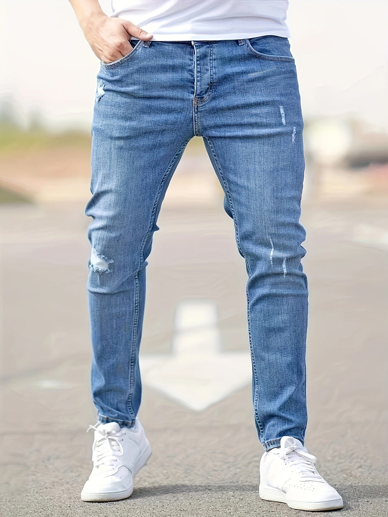 Lavoisier™ | Alex - Jeans Slim Déchirés Tendance