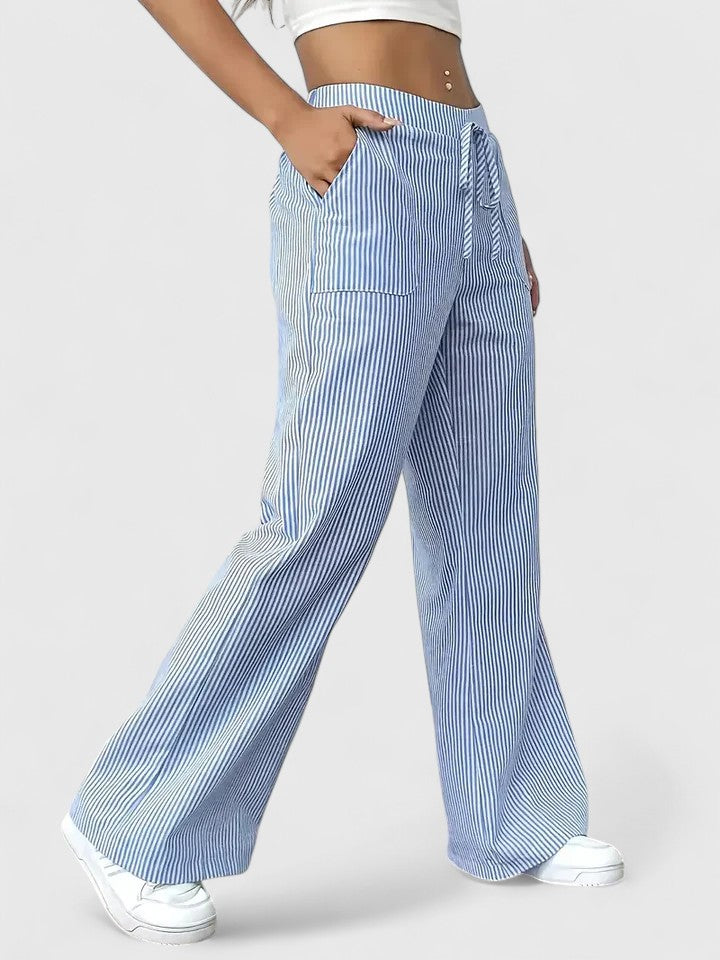 Lavoisier™ | Dominique - Pantalon Large Élégant