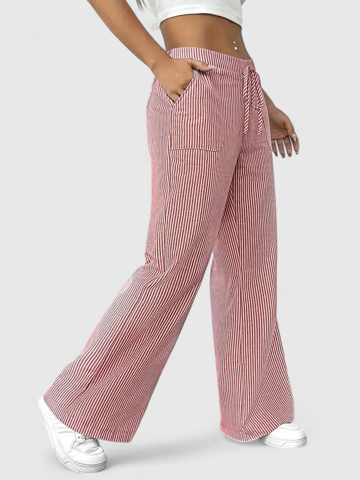 Lavoisier™ | Dominique - Pantalon Large Élégant