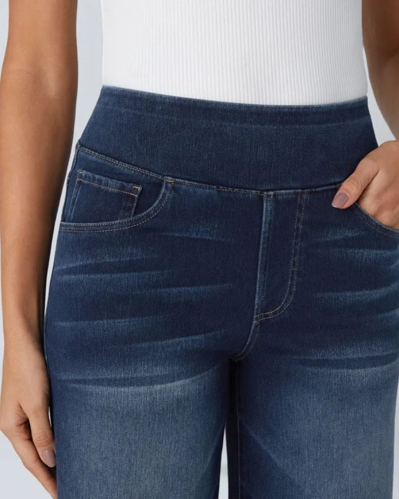 Lavoisier™ | Ainsley - Jeans À Jambe Large Confortables