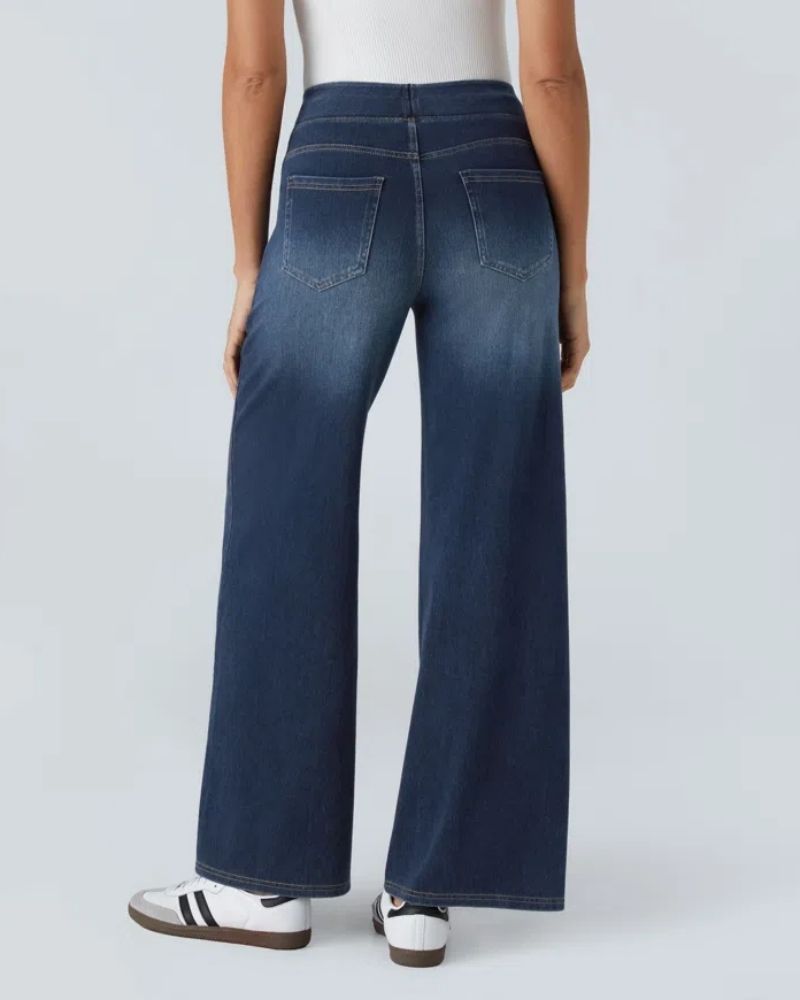 Lavoisier™ | Ainsley - Jeans À Jambe Large Confortables