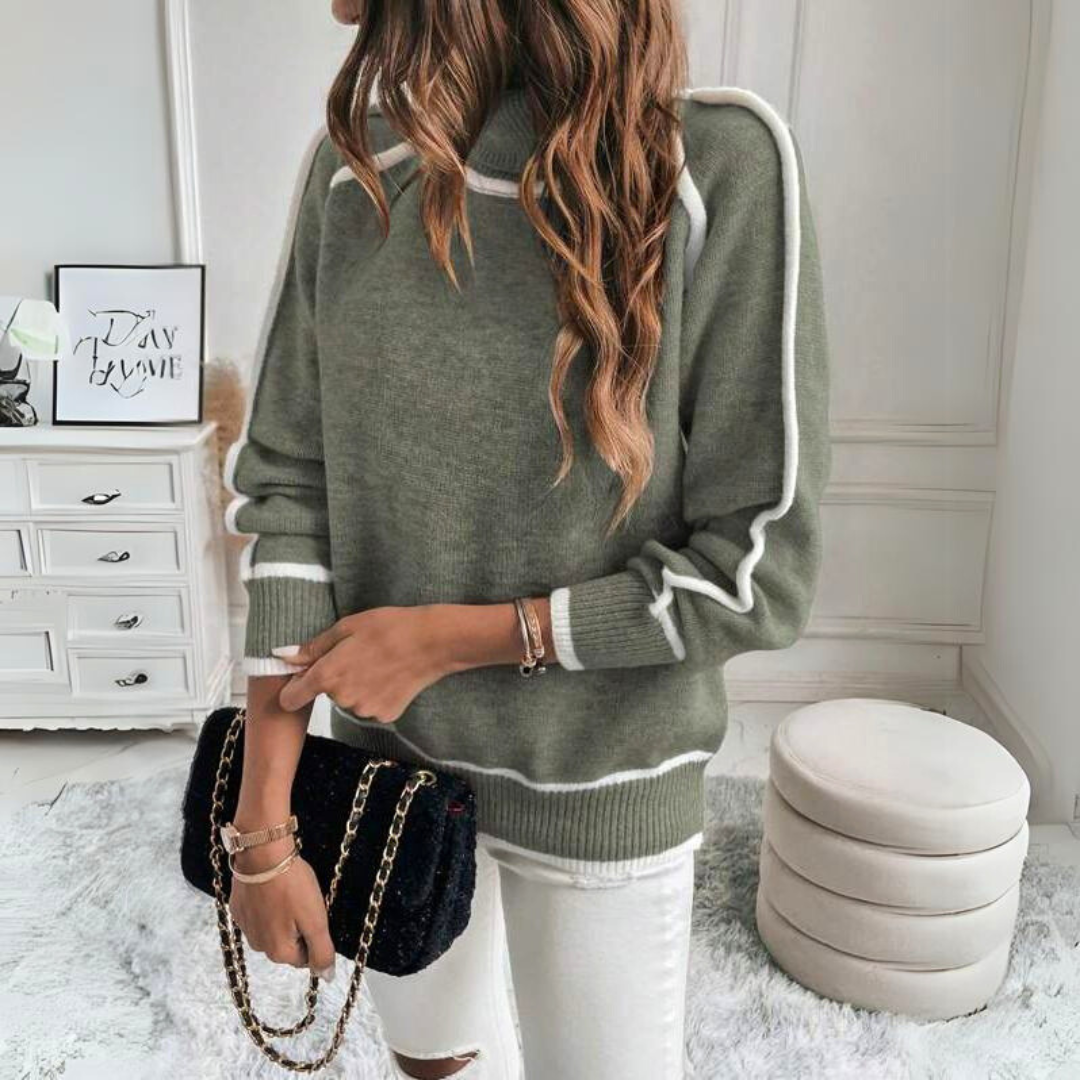 Lavoisier™ | Kaylee - Pull Roulé Élégant