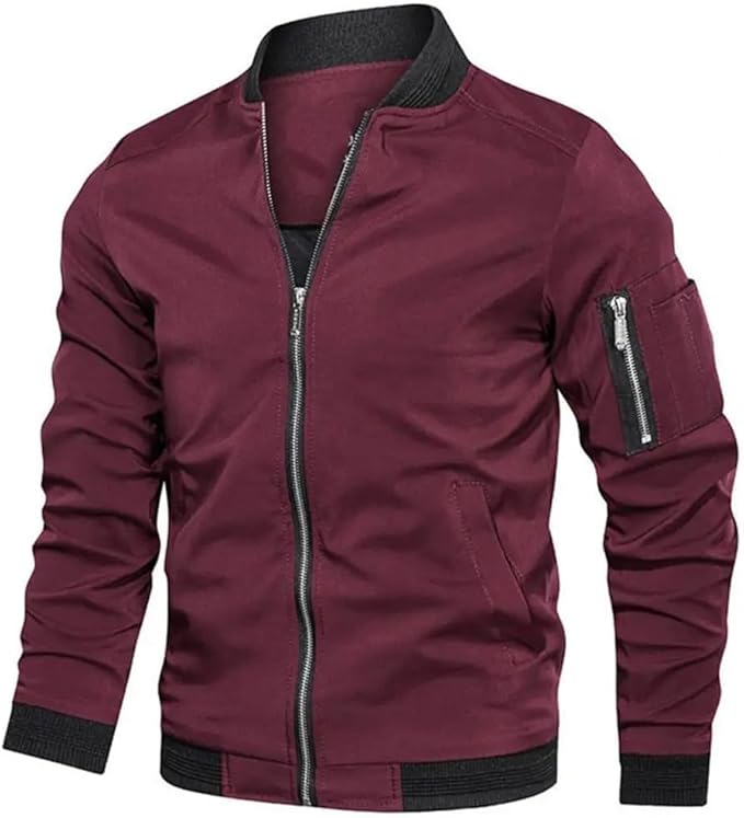 Lavoisier™ | Jules - Veste Bomber Métallisée Élégante