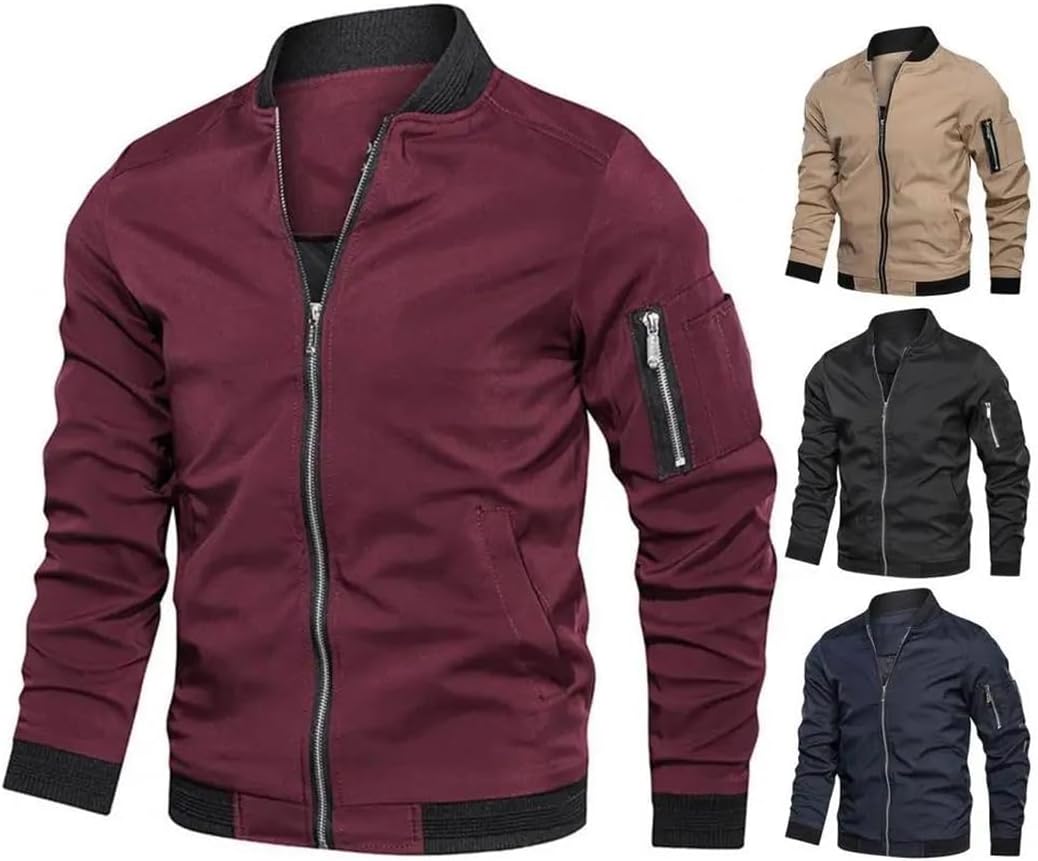 Lavoisier™ | Jules - Veste Bomber Métallisée Élégante