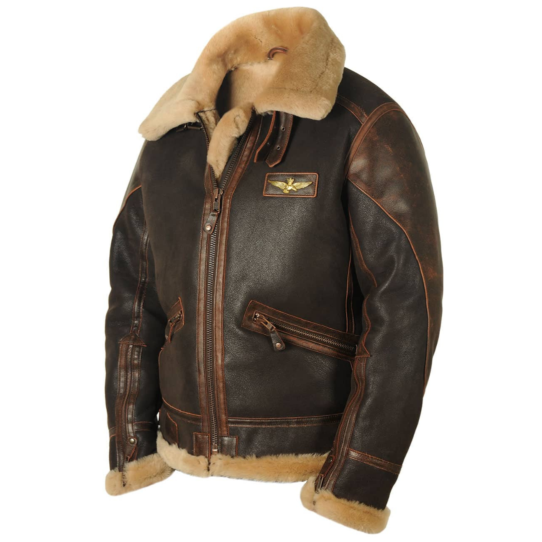 Lavoisier™ | Maverick - Manteau En Cuir Élégant