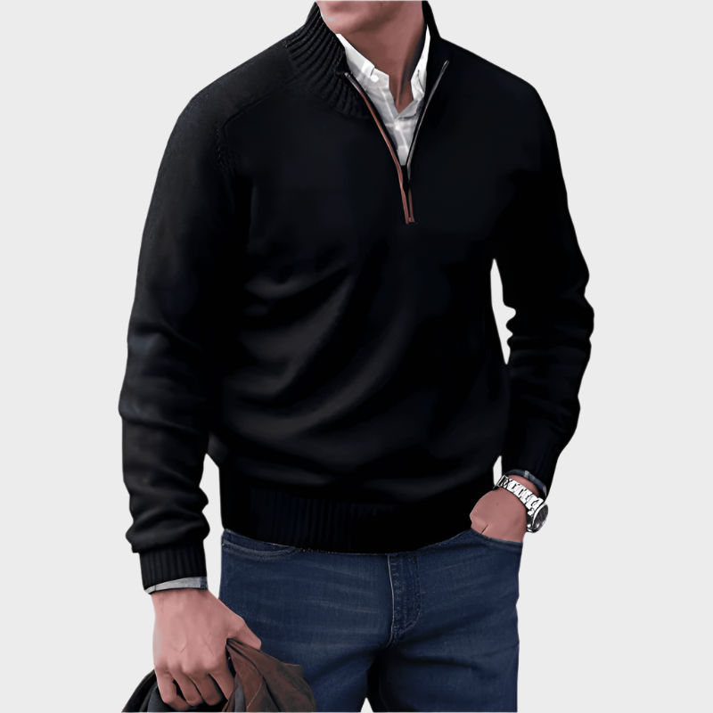 Lavoisier™ | Pull Élégant Avec Zip