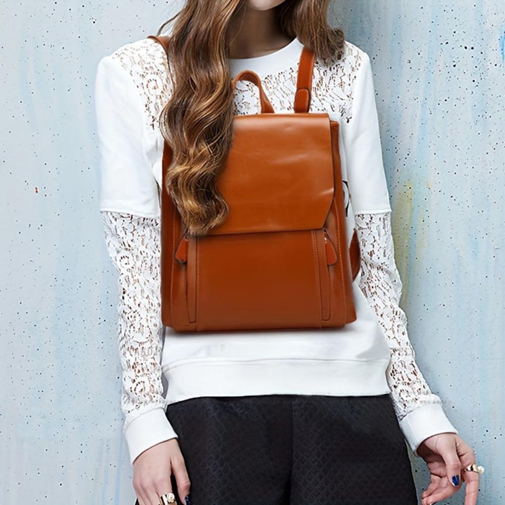 Lavoisier™ | Hannelore - Sac À Dos Vintage Élégant