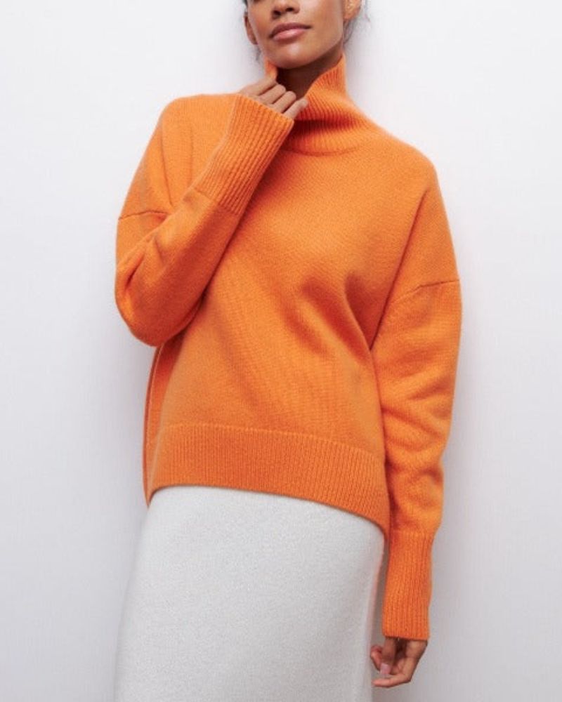 Lavoisier™ | Evy - Pull Roulé Confortable Et Chic