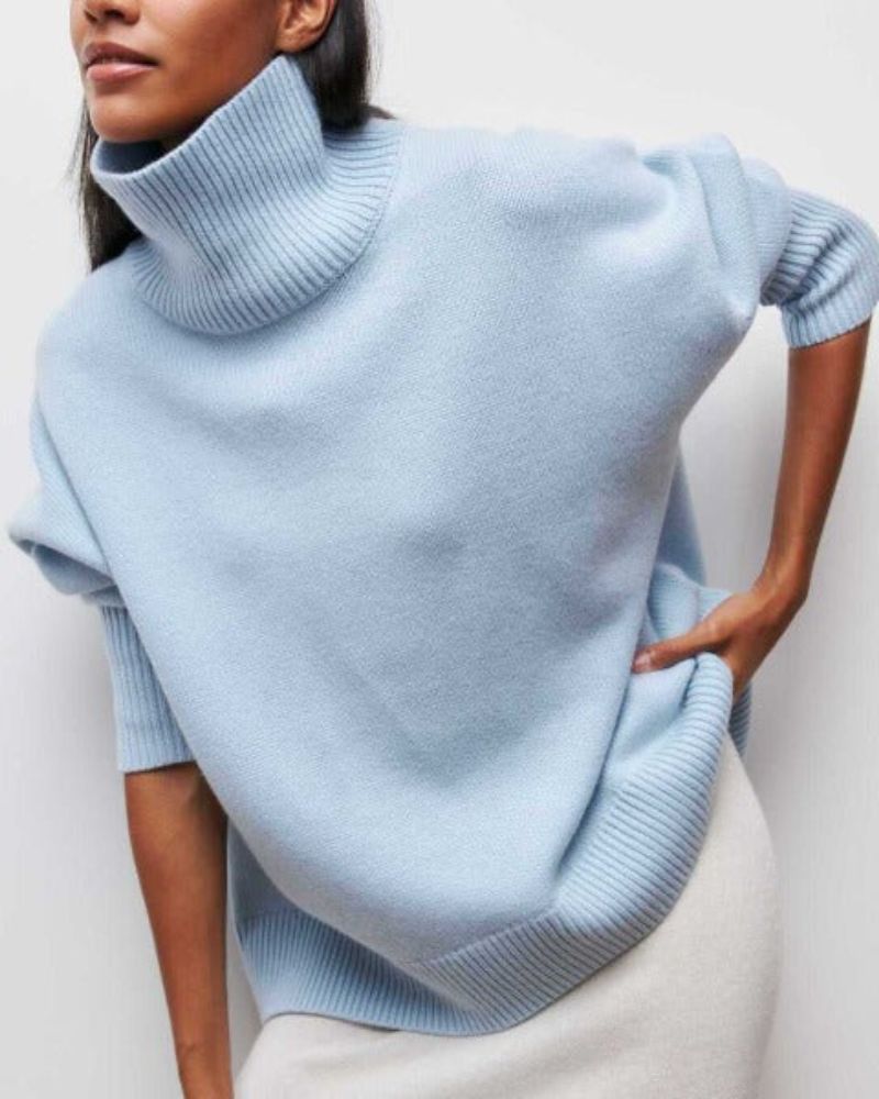 Lavoisier™ | Evy - Pull Roulé Confortable Et Chic