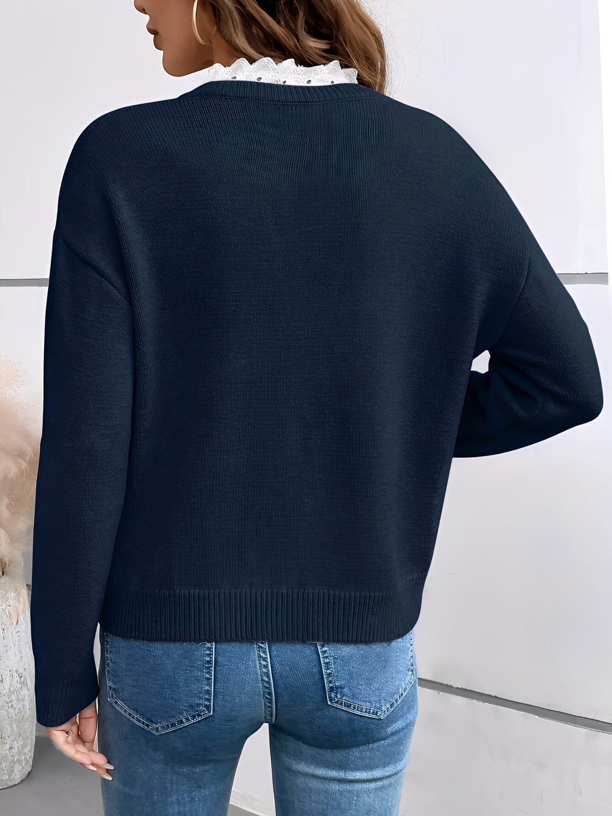 Lavoisier™ | Vera - Élégante Blouse En Dentelle