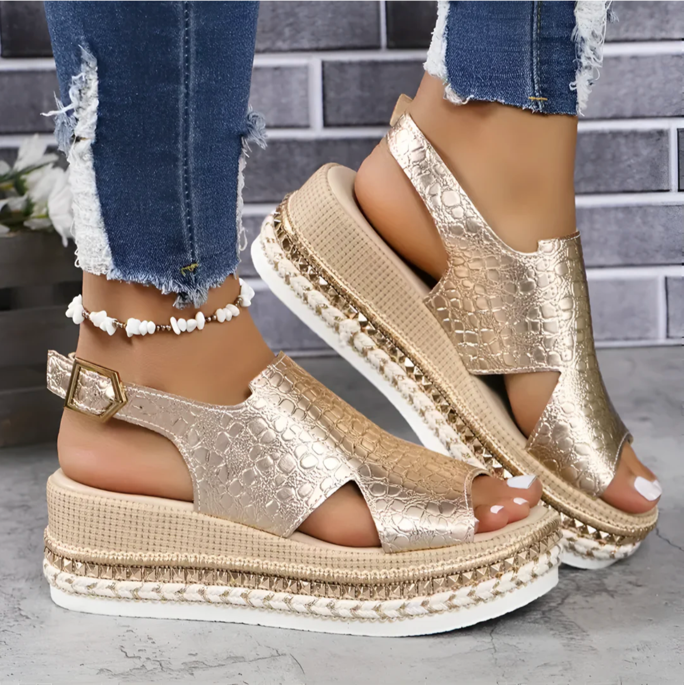 Lavoisier™ | Hélène - Sandales Élégantes Confortables