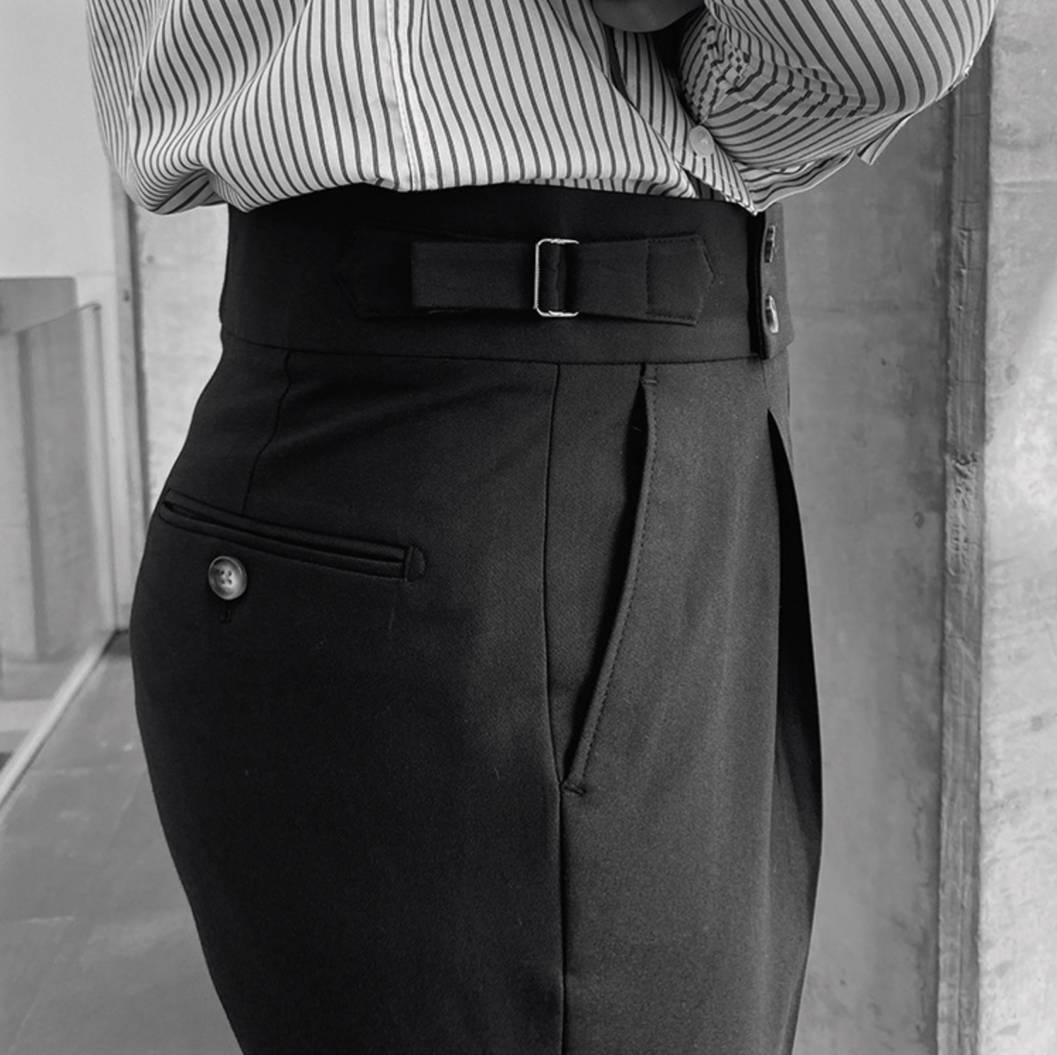 Lavoisier™ | Pantalons Taille Haute Élégants
