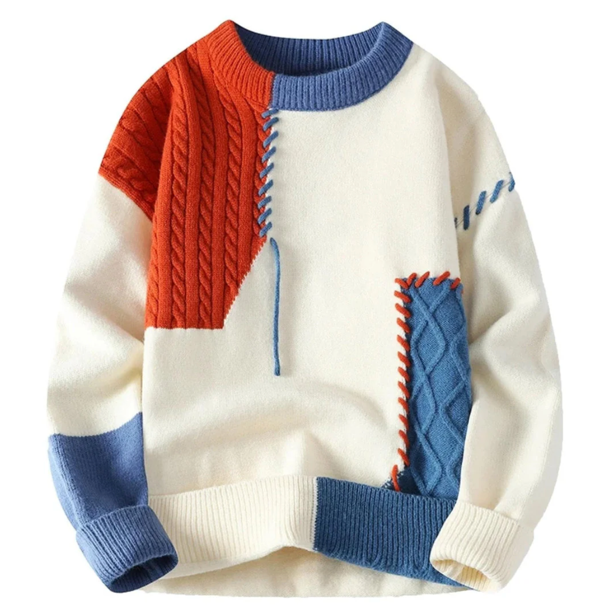 Lavoisier™ | Pull Patchwork Confortable