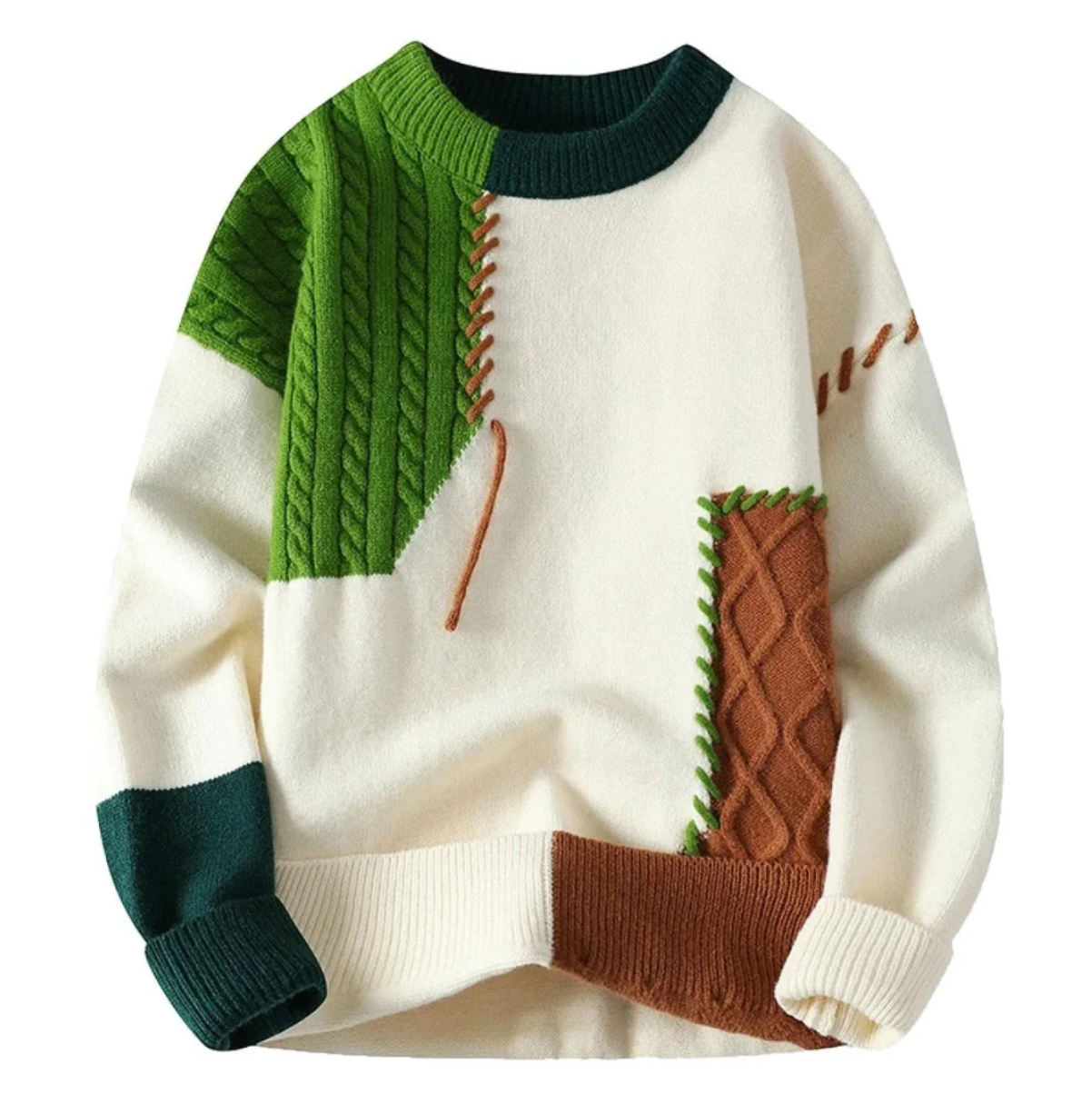 Lavoisier™ | Pull Patchwork Confortable