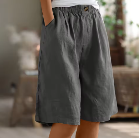 Lavoisier™ | Frances - Shorts en Coton Confort