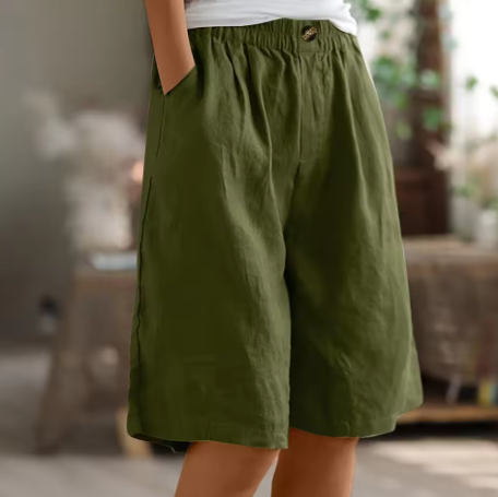 Lavoisier™ | Frances - Shorts en Coton Confort