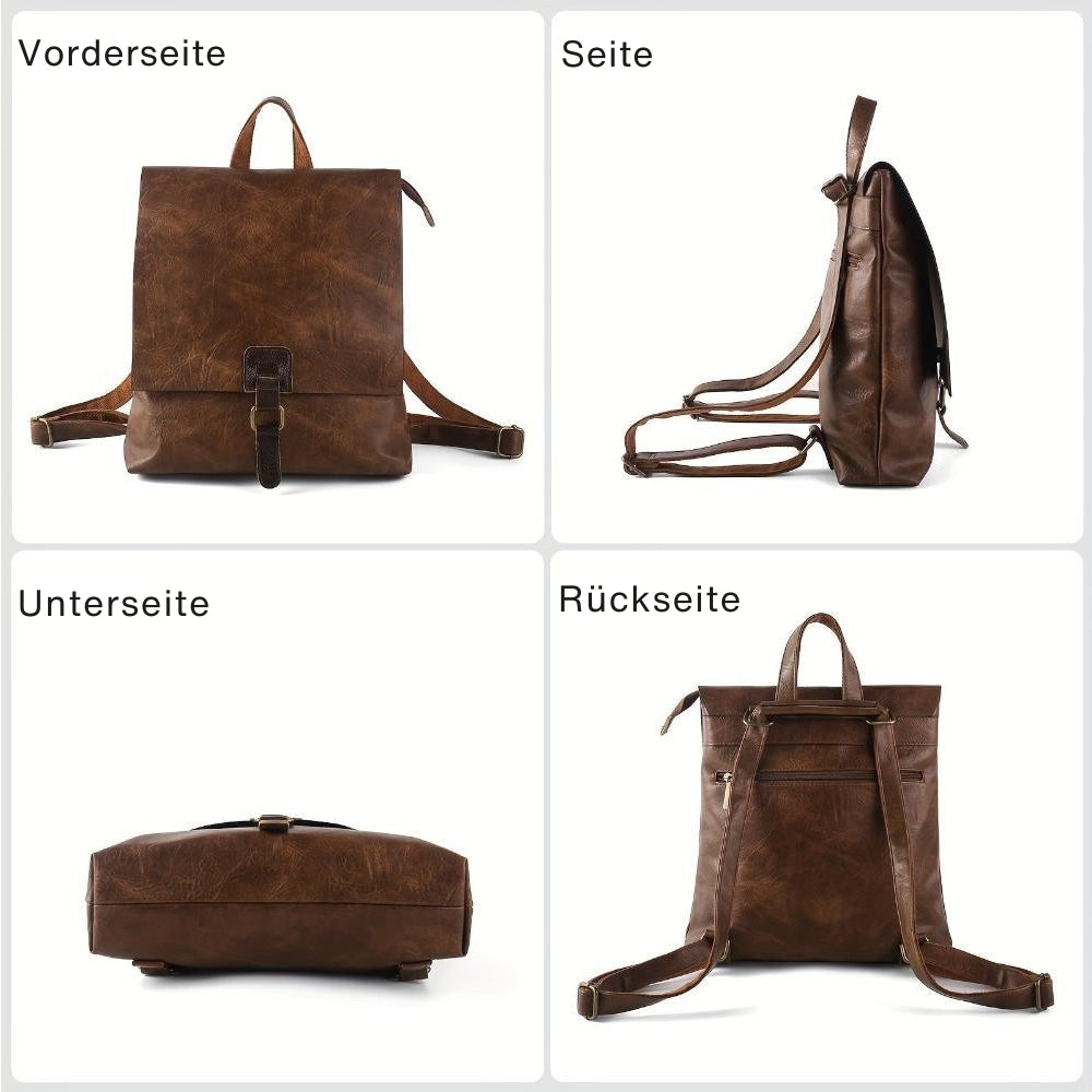 Lavoisier™ | Ermelinde - Sac À Dos Rétro Polyvalent