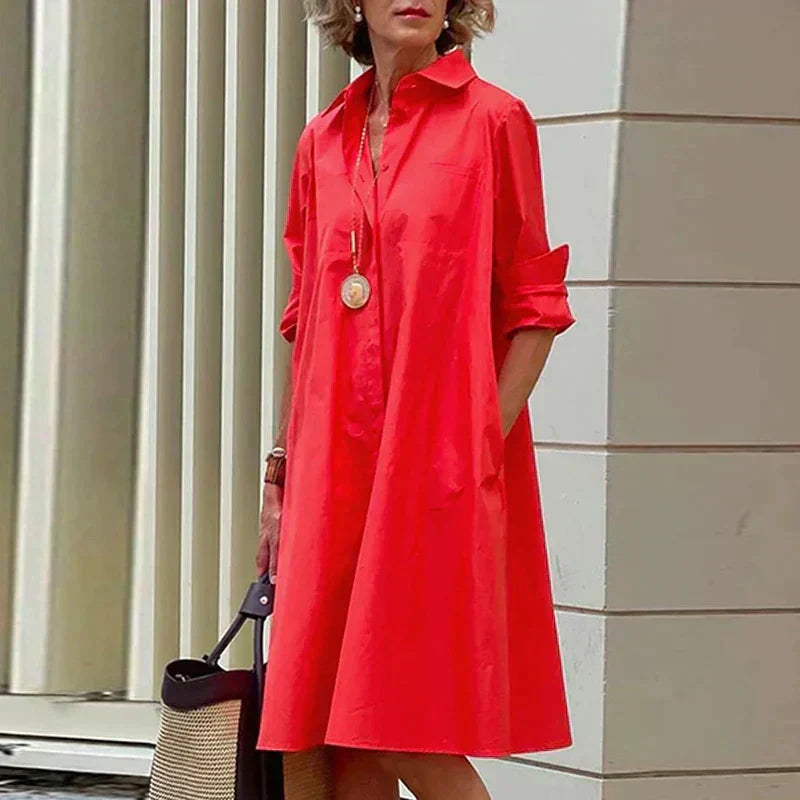 Lavoisier™ | Elena - Robe Sophistiquée Élégante