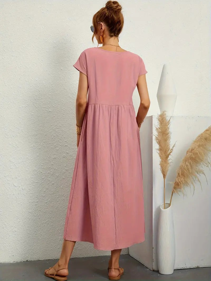 Lavoisier™ | Jeane - Robe Douce Et Élégante
