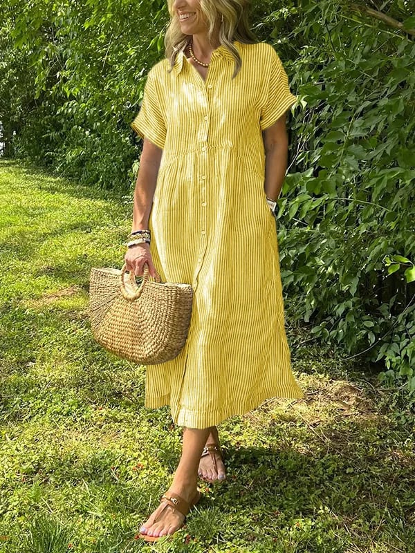Lavoisier™ | Angela - Robe Maxi Élégante