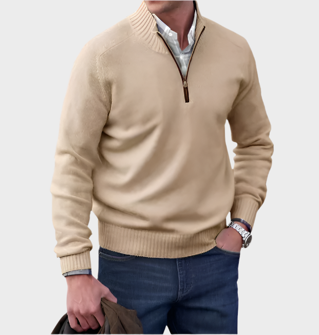 Lavoisier™ | Pull Élégant Avec Zip