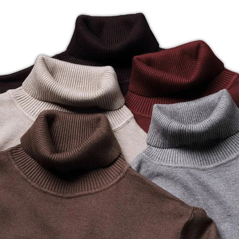 Lavoisier™ | Élégant Pull Col Roulé