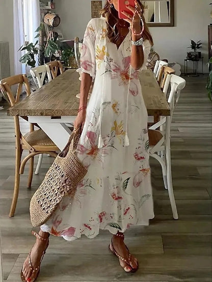 Lavoisier™ | Dianna - Robe Bohémienne Légère