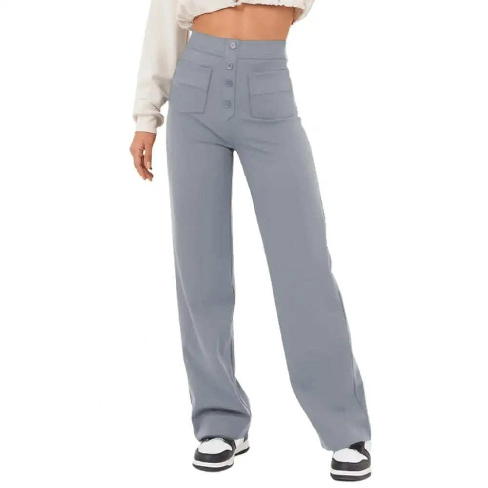 Lavoisier™ | Robin - Pantalons Taille Haute Élégants